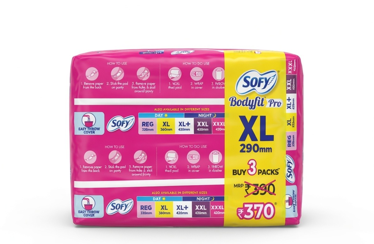 SOFY BODYFIT PRO XL 290MM 3PACKS