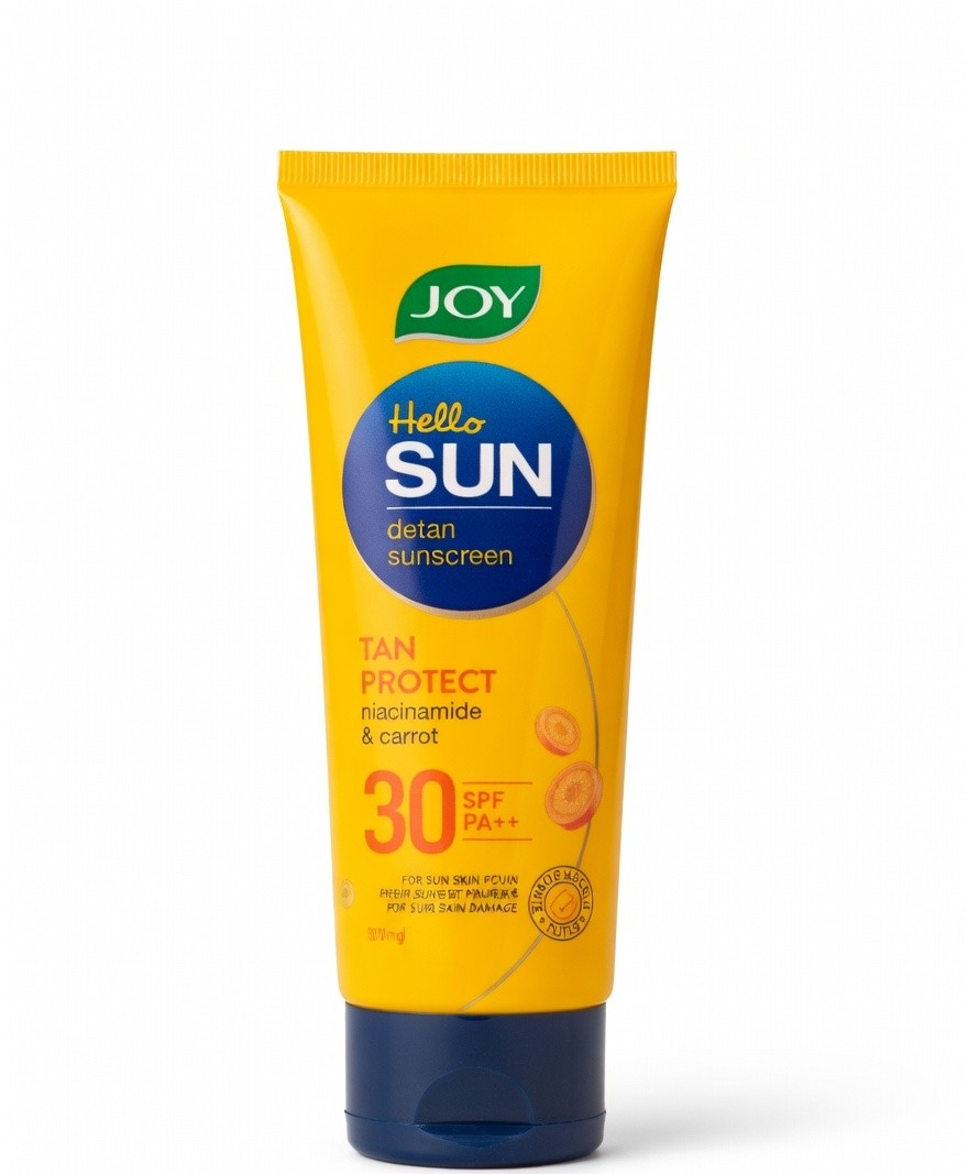 JOY HELLO SUN BROAD SPECTRUM CARROT 30SPF 120ML