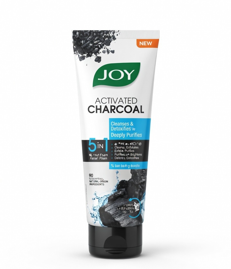 JOY ACTIVATED CHARCOAL FACE WASH100ML