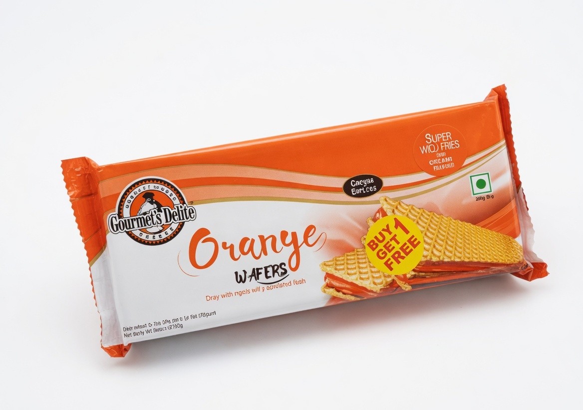 Orange Wafers