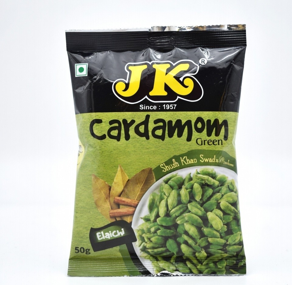 J.K CARDAMOM (ELICHI) 25 GM