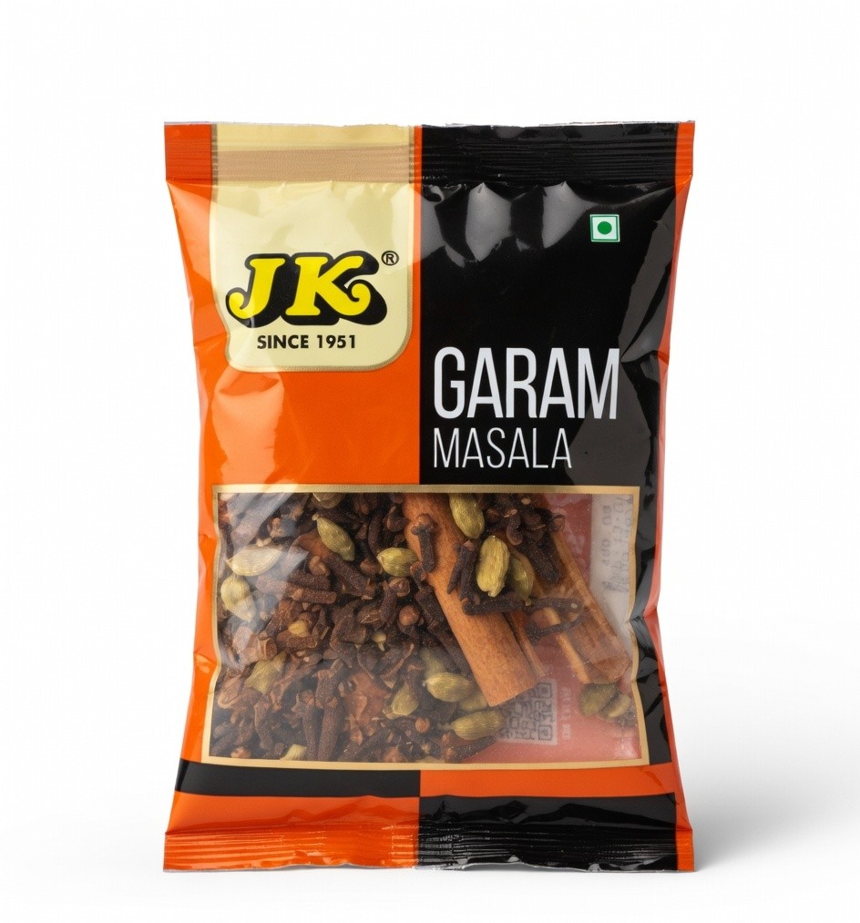 JK GREEN GARAM MASALA WHOLE 5OG