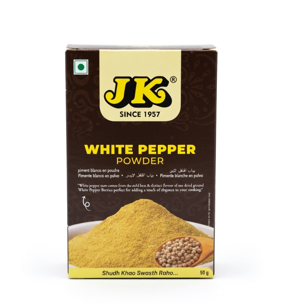 JK WHITE PEPPER POWER 50G