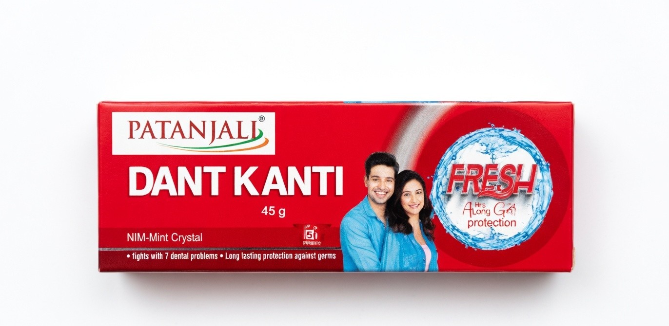 PANTANJALI TOOTHPASTE DANT KANTI 45G