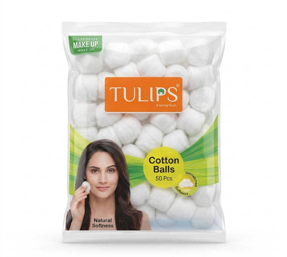 Tulips Cotton Balls