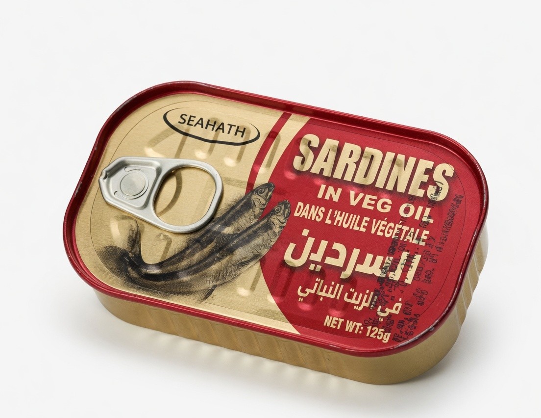 SARDINES IN VEG OIL
