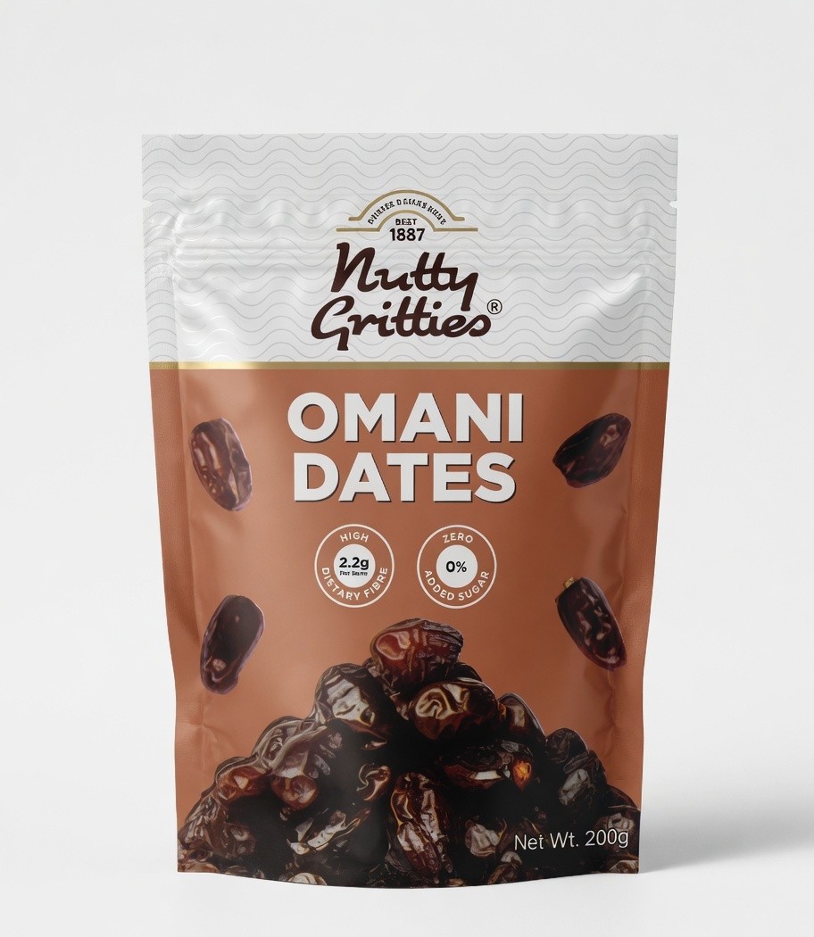 NUTTY GRITTIES OMANI DATES 500G