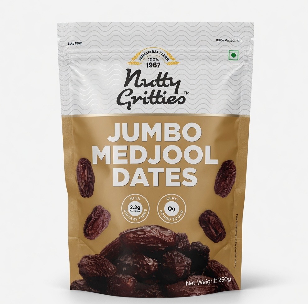 NUTTY GRITIES JUMBO MEDJOOL DATES 350G