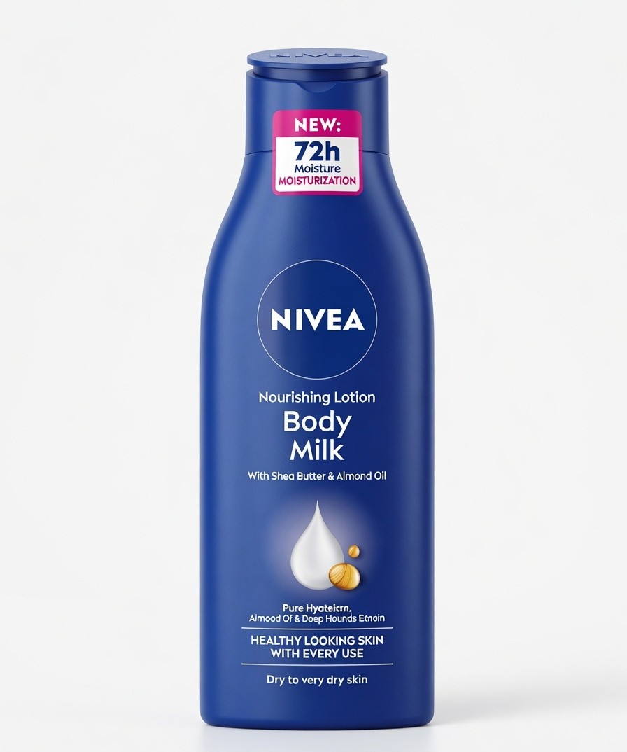 NIVEA NOURISHING LOTION BODY MILK 200ML