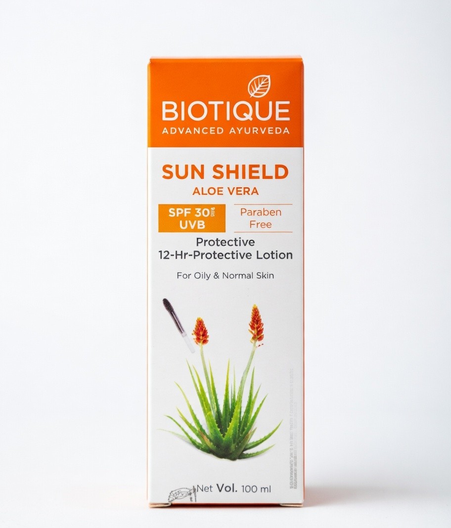 BIOTIQUE SUN SHIELD ALOE VERA LOTION