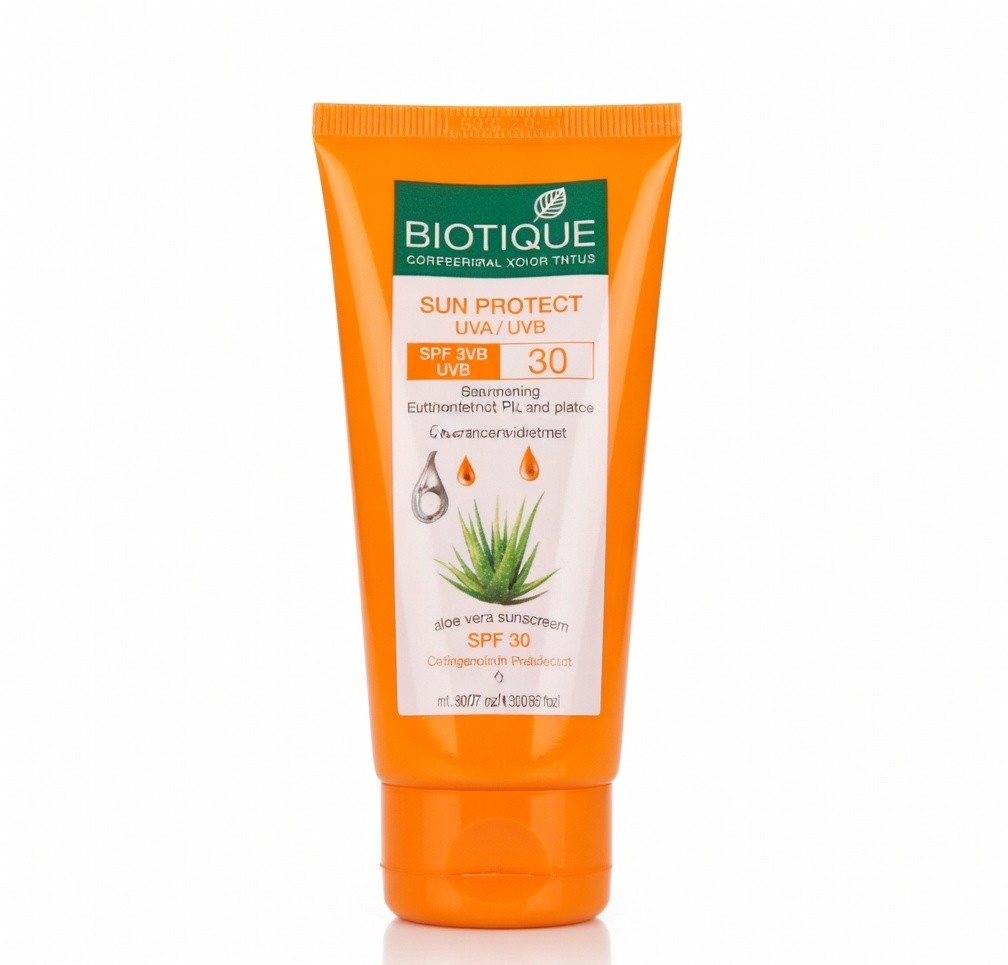 BIOTIQUE SUN SHIELD  ALOE VERA  100ML
