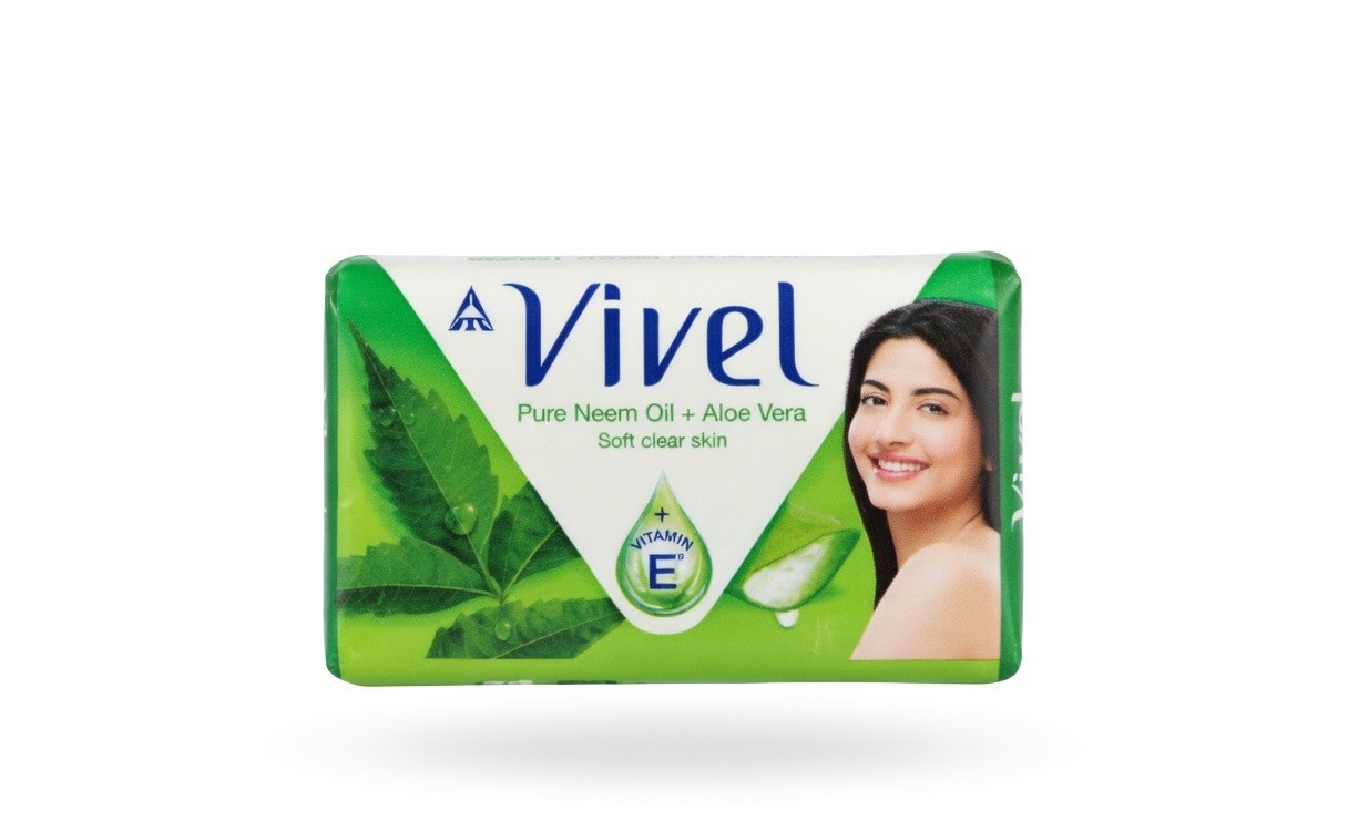 VIVEL NEEM OIL +ALOE VERA SOAP  57G  (10.00)