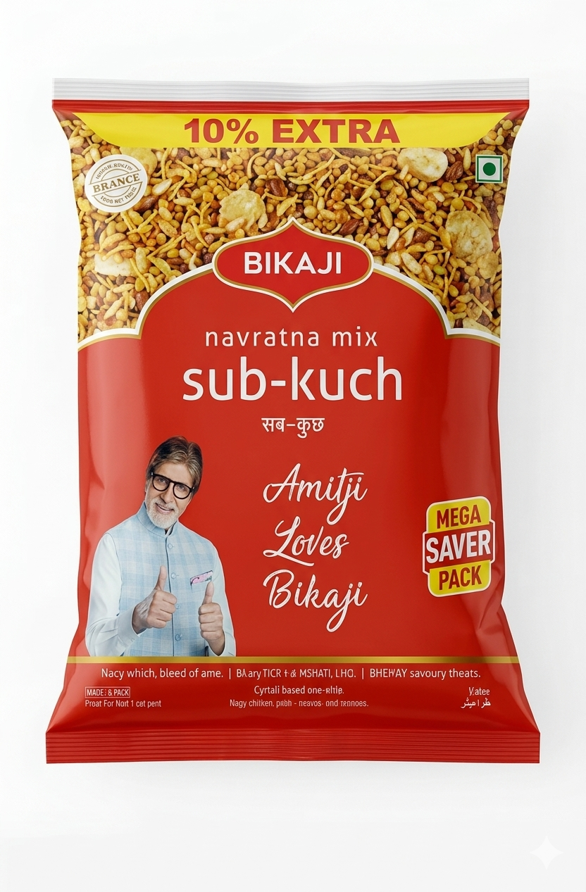 BIKAJI NAVRATNA MIX SUB - KUCH