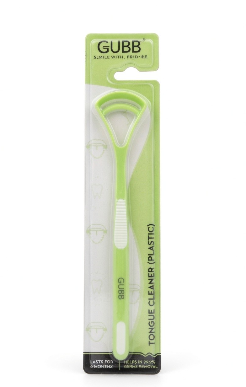 GUBB TONGUE CLEANER PLASTIC