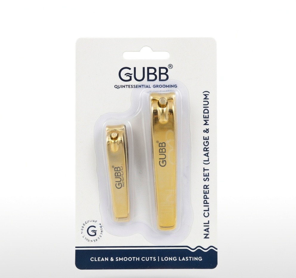 GUBB NAIL CLIPPER SET LARGE MEDIUM
