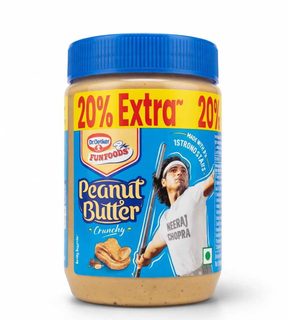 DR. OETKER PEANUT BUTTER 400G