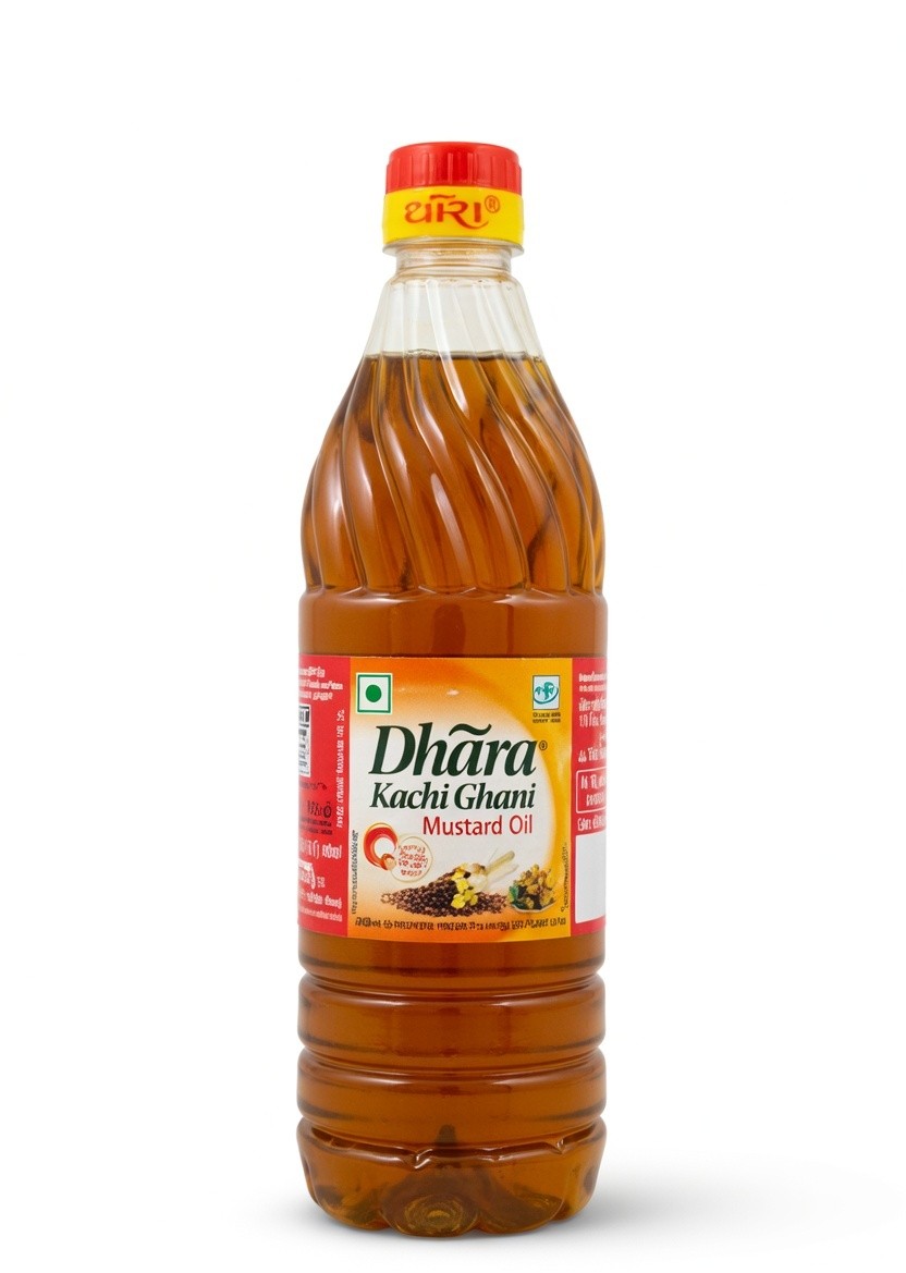 DHARA KACHI GHANI MUSTARD OIL 500ML
