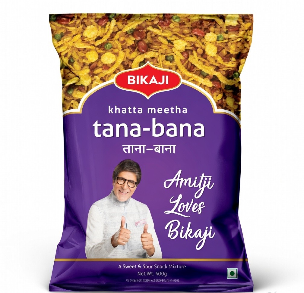 BIKAJI TANA-BANA KHATTA-MEETHA 400G
