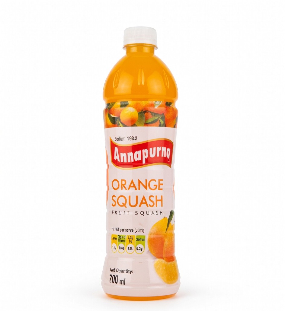 ANNAPURNA ORANGE SQUASH 700ML