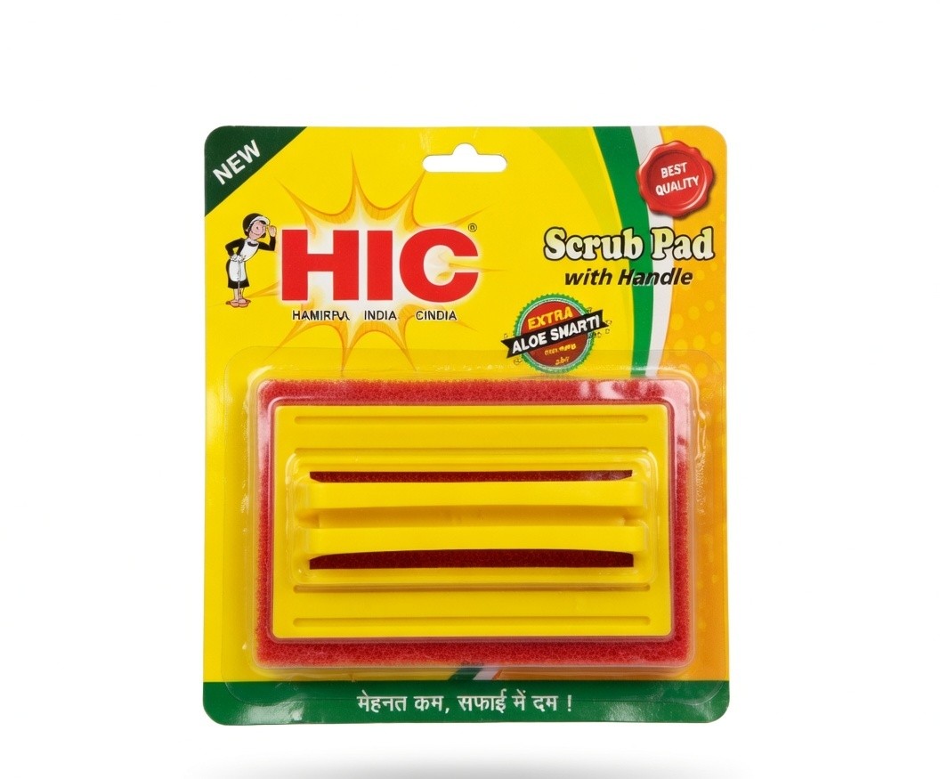 HIC SCRUB PAD WITH HANDLE YI537