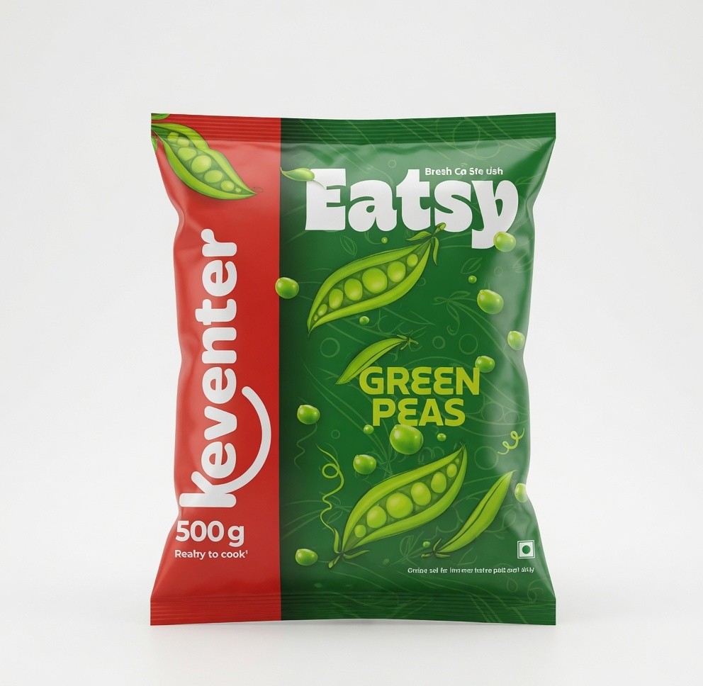 KEVENTER GREEN PEAS 500GM