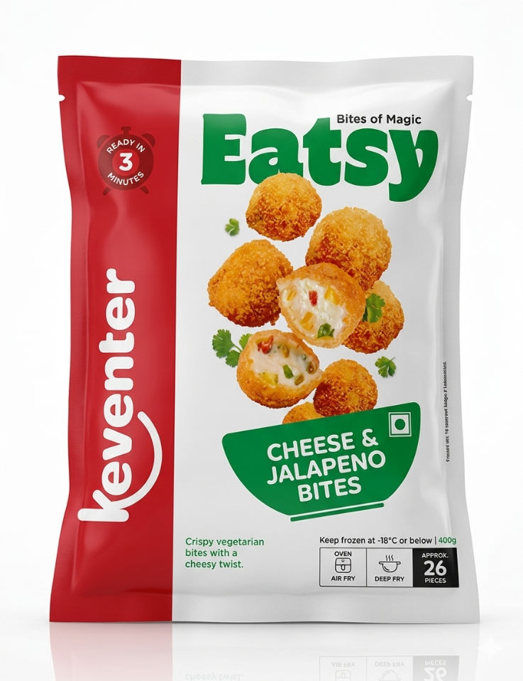 CHEESE AND JALAPENO BITES 400G