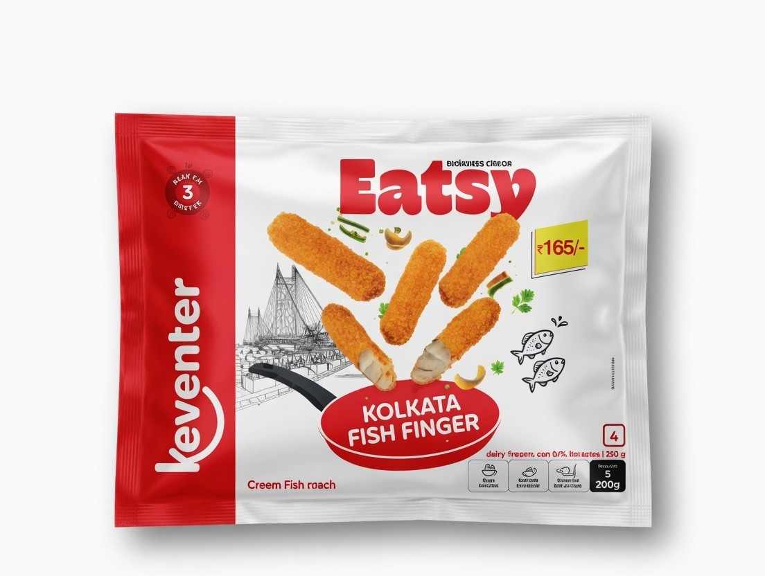 KEVENTER EATSY KOLKATA FISH FINGER 125G