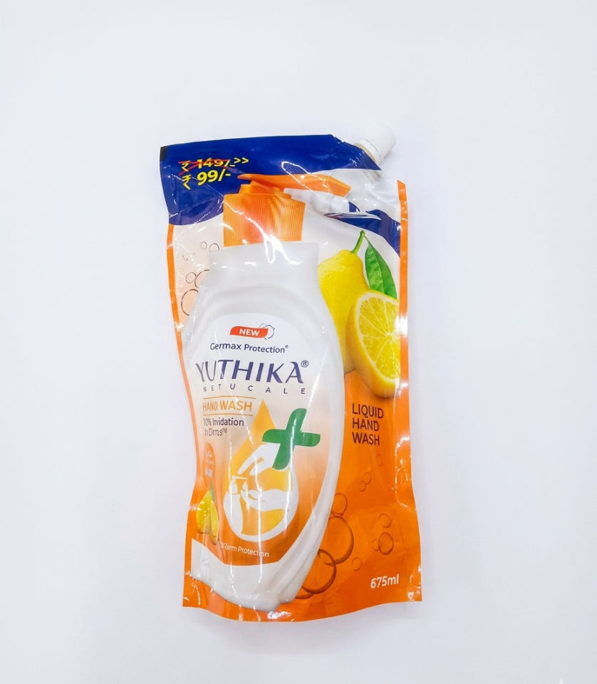 YUTIKA HANDWASH LEMON 750ML