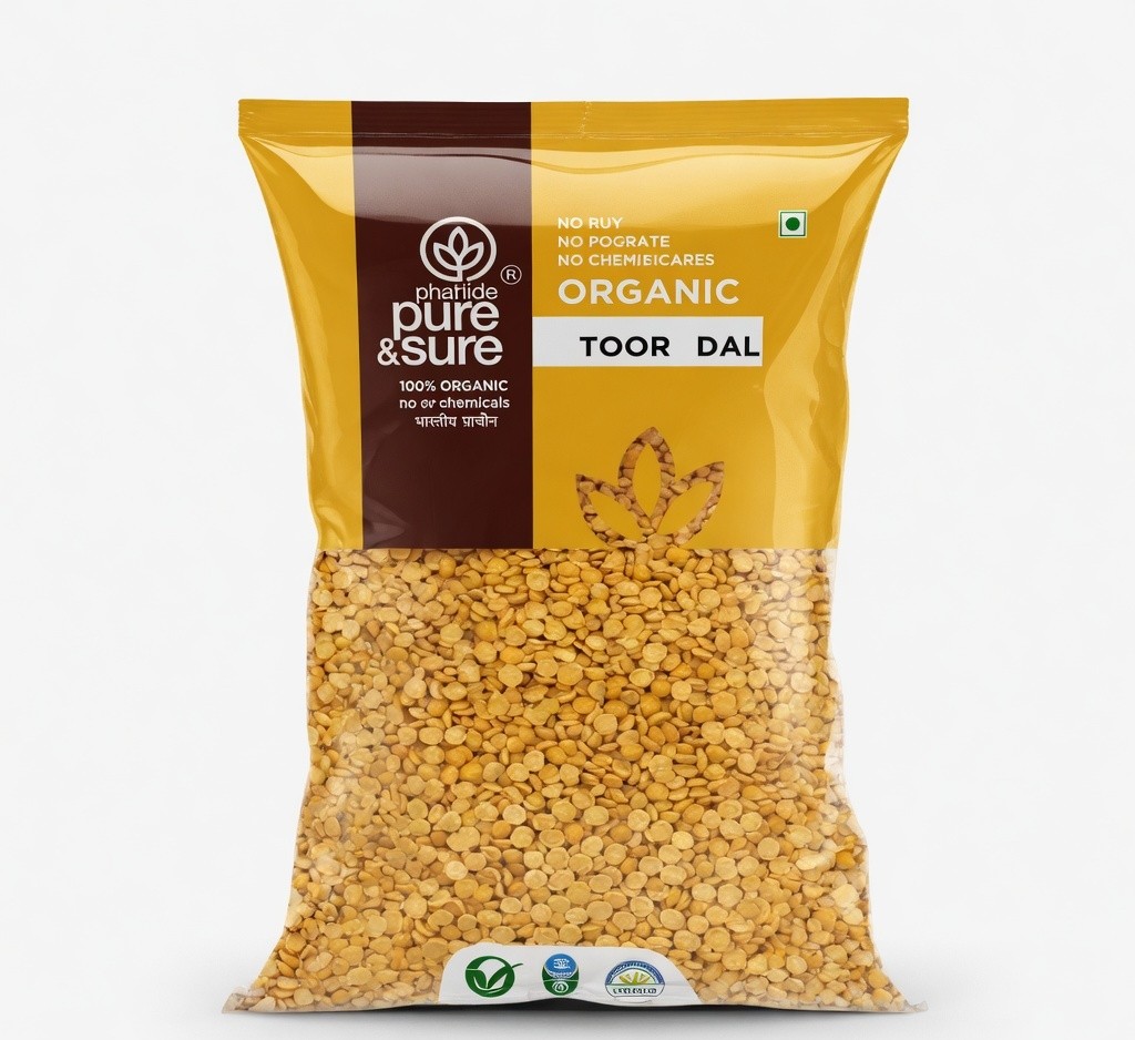 ORGANIC TOOR DAL PURE SURE 500G
