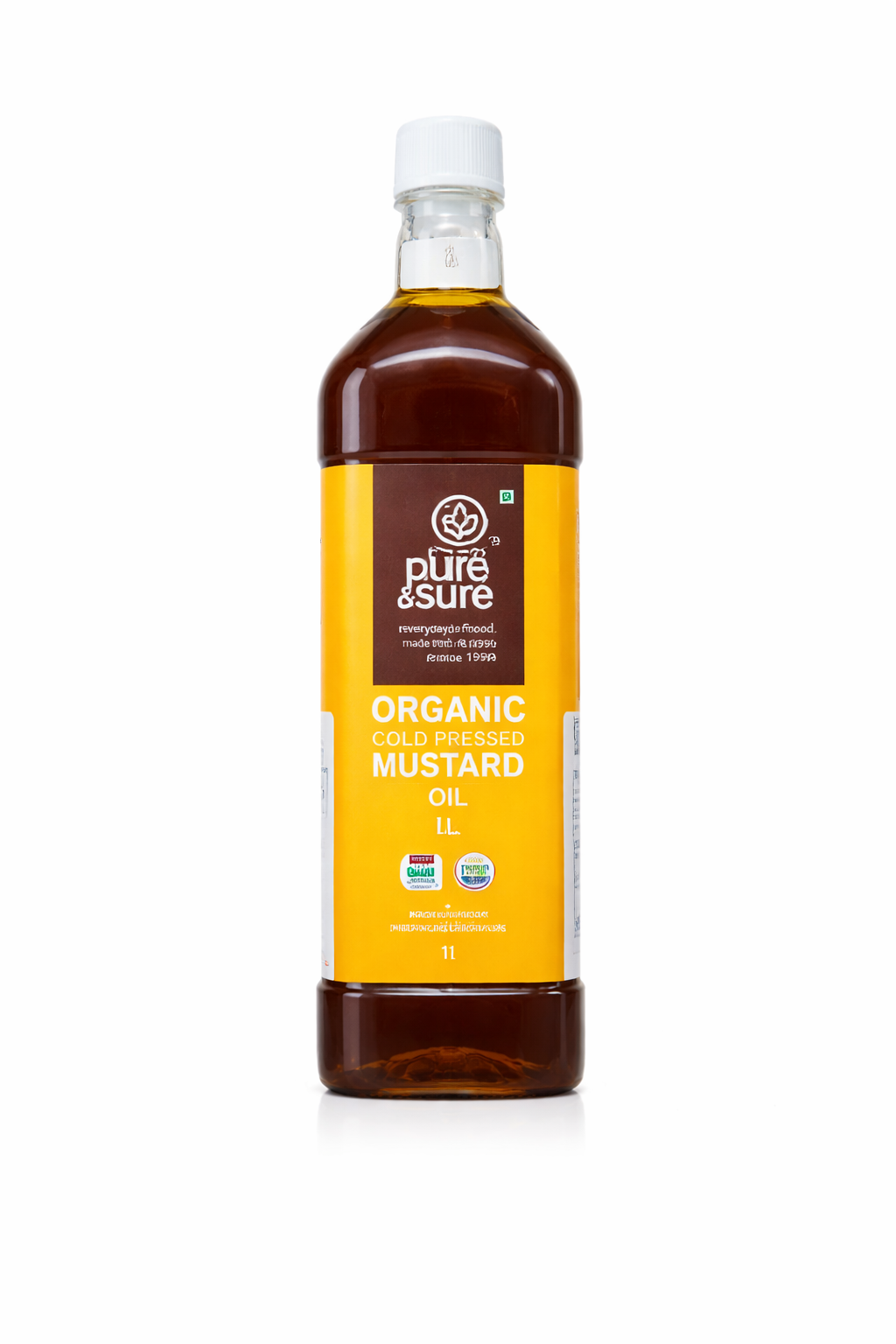 ORGANIC MUSTARD OIL 1 LT