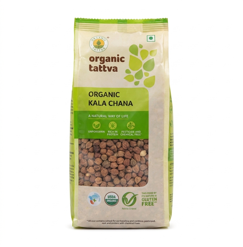 ORGANIC KALA CHANA 500G