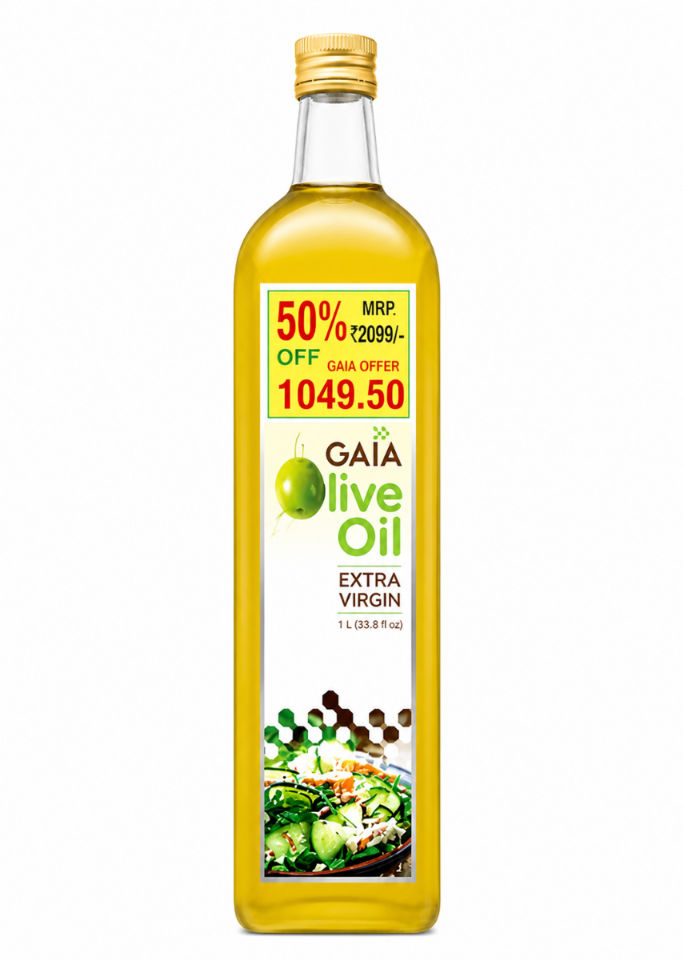 GAIA EXTRA VIRGIN OLIVE OIL 1LTR