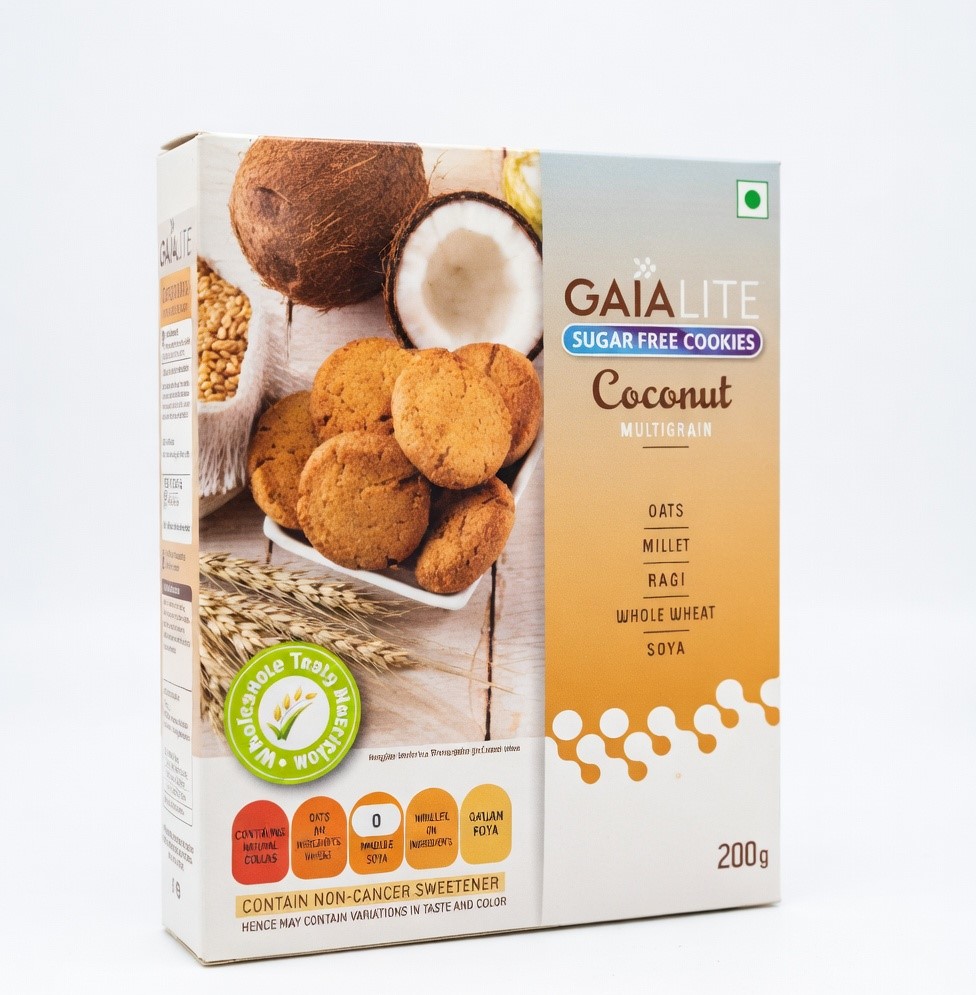 GAIA LITE SUGARFREE COCONUT 200GM