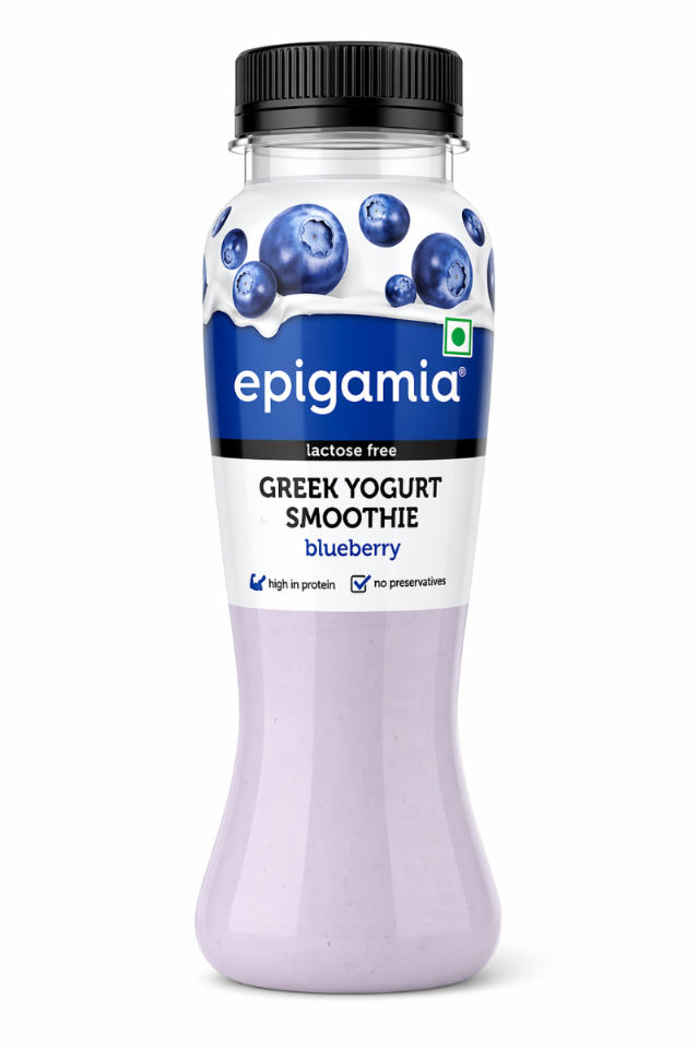 Epigamia Greek Yogurt Smoothie Blueberry