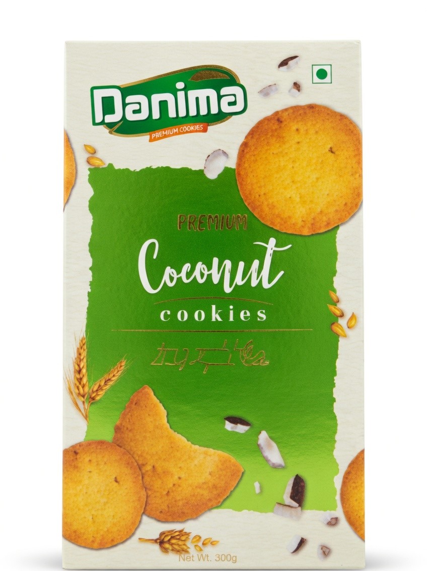 DANIMA COCONUT COOKIES 250G