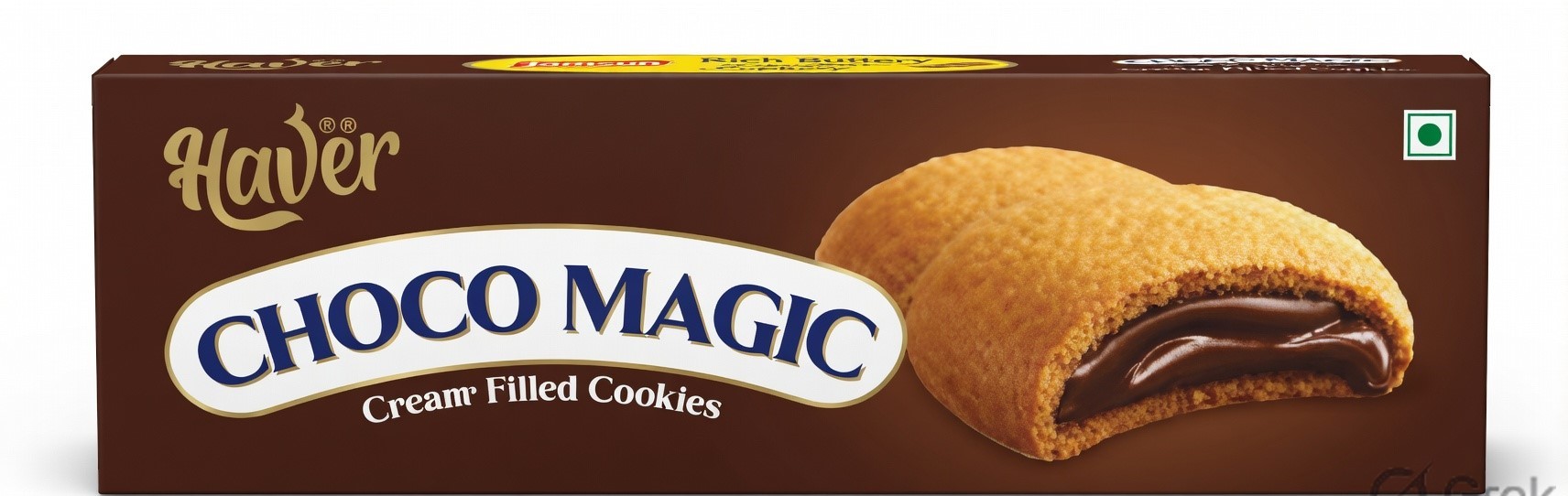 HAVER CHOCO MAGIC CENTER FILLEF COOKIES 125G