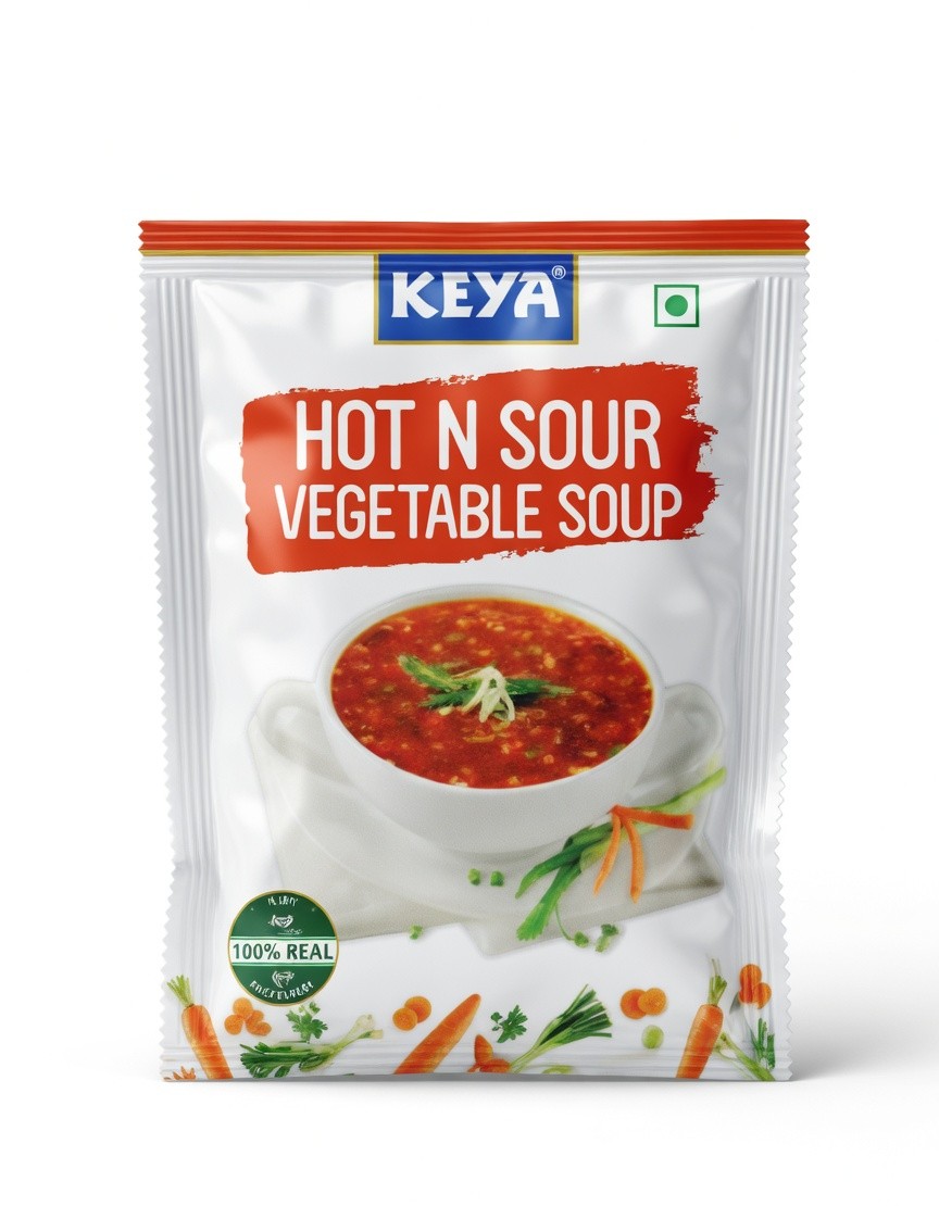 KEYA HOT N SOUR VEGETABLE SOUP 44GM