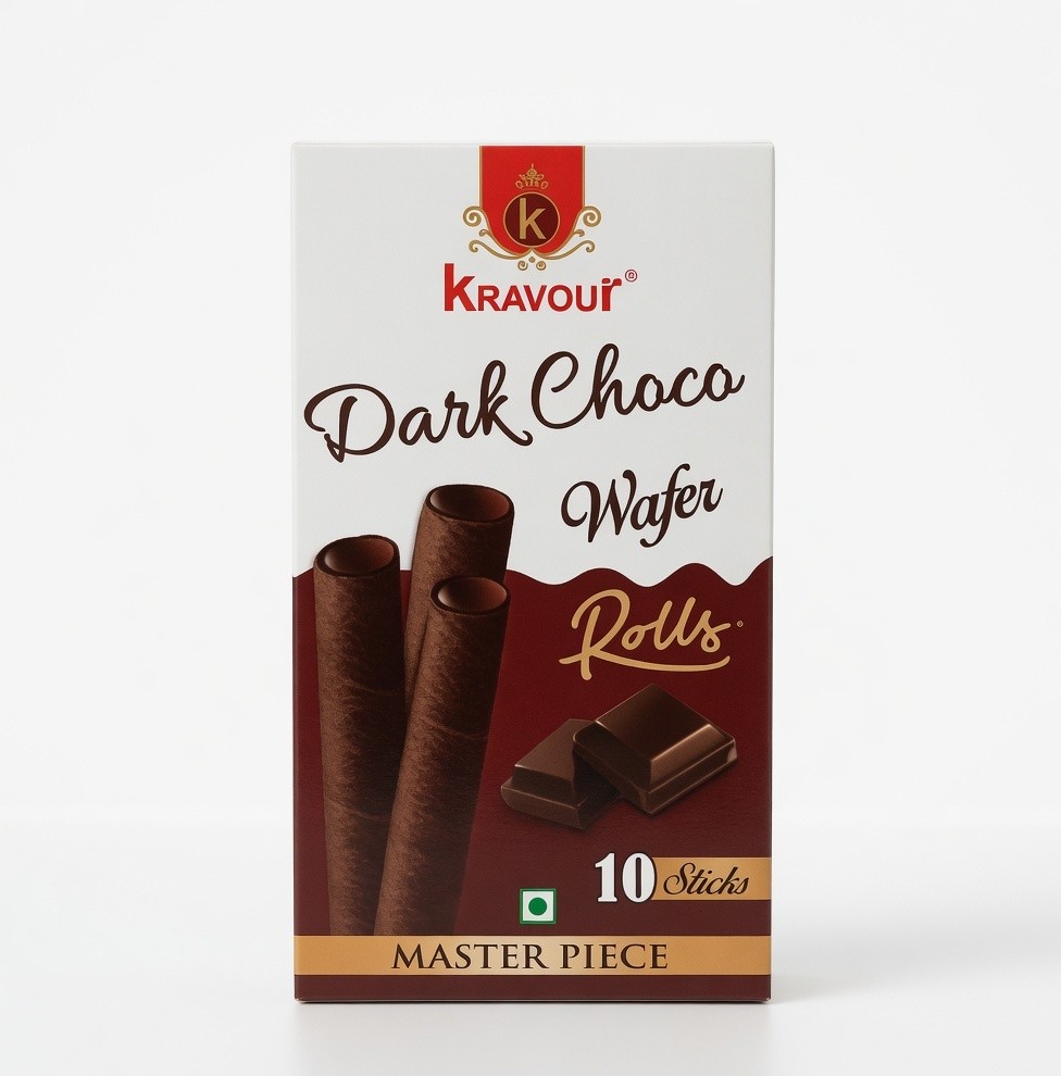 Kravour Dark Chocolate Wafer
