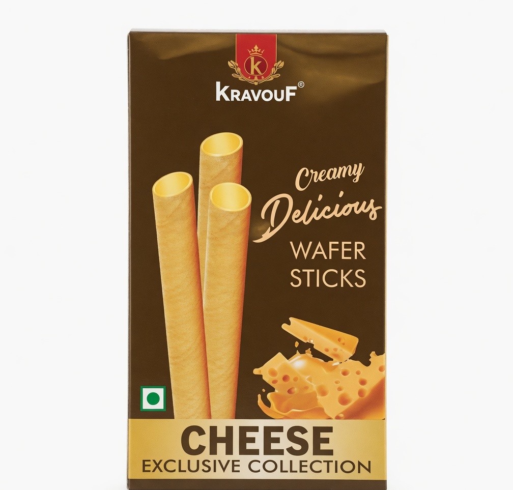 Kravour Cheese Wafer Sticks
