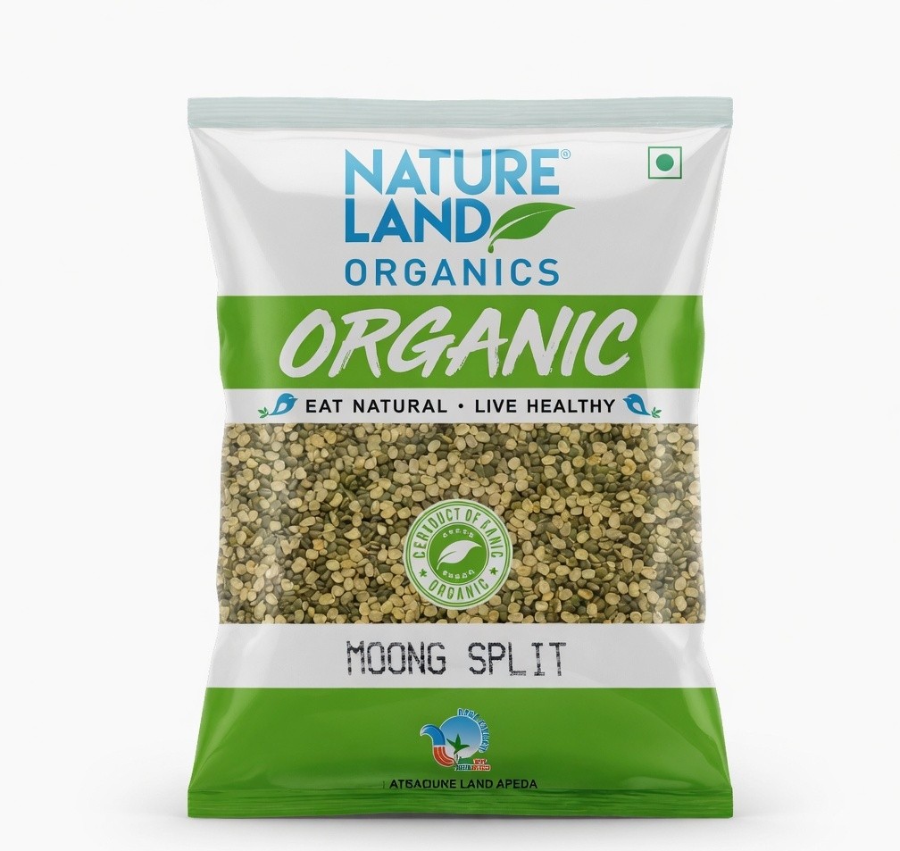 ORGANIC NATURE LAND MOONG SPLIT 500G