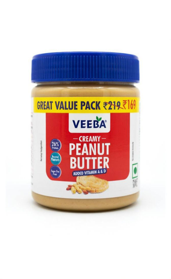 VEEBA PEANUT BUTTER CREAMY 340G