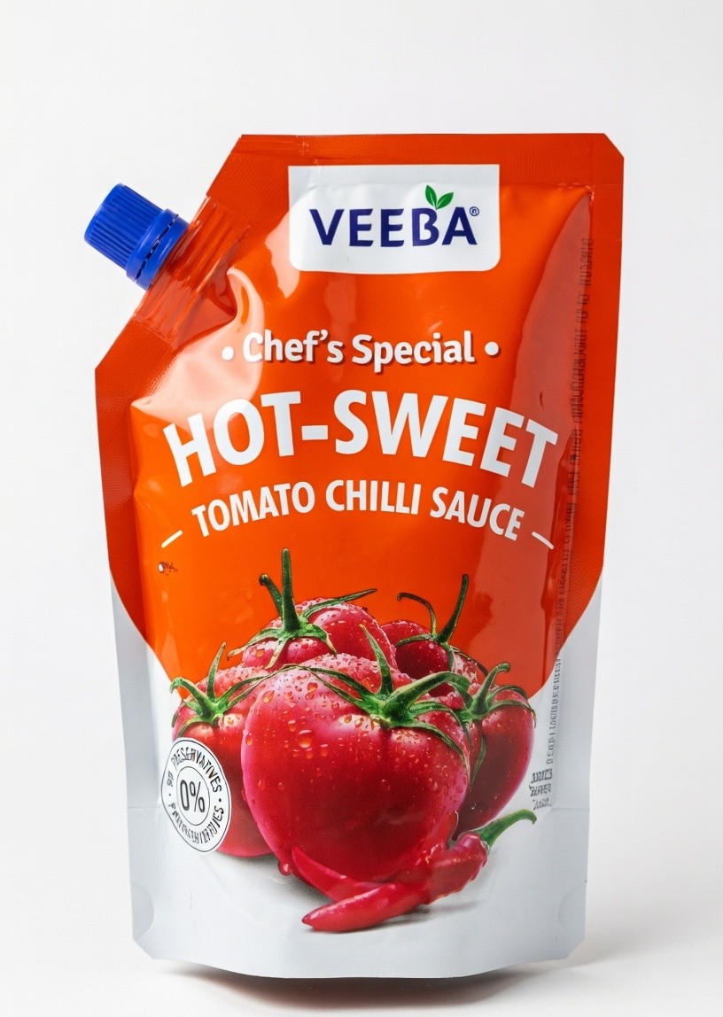 VEEBA HOT SWEET TOMATO CHILLI SAUCE 450G