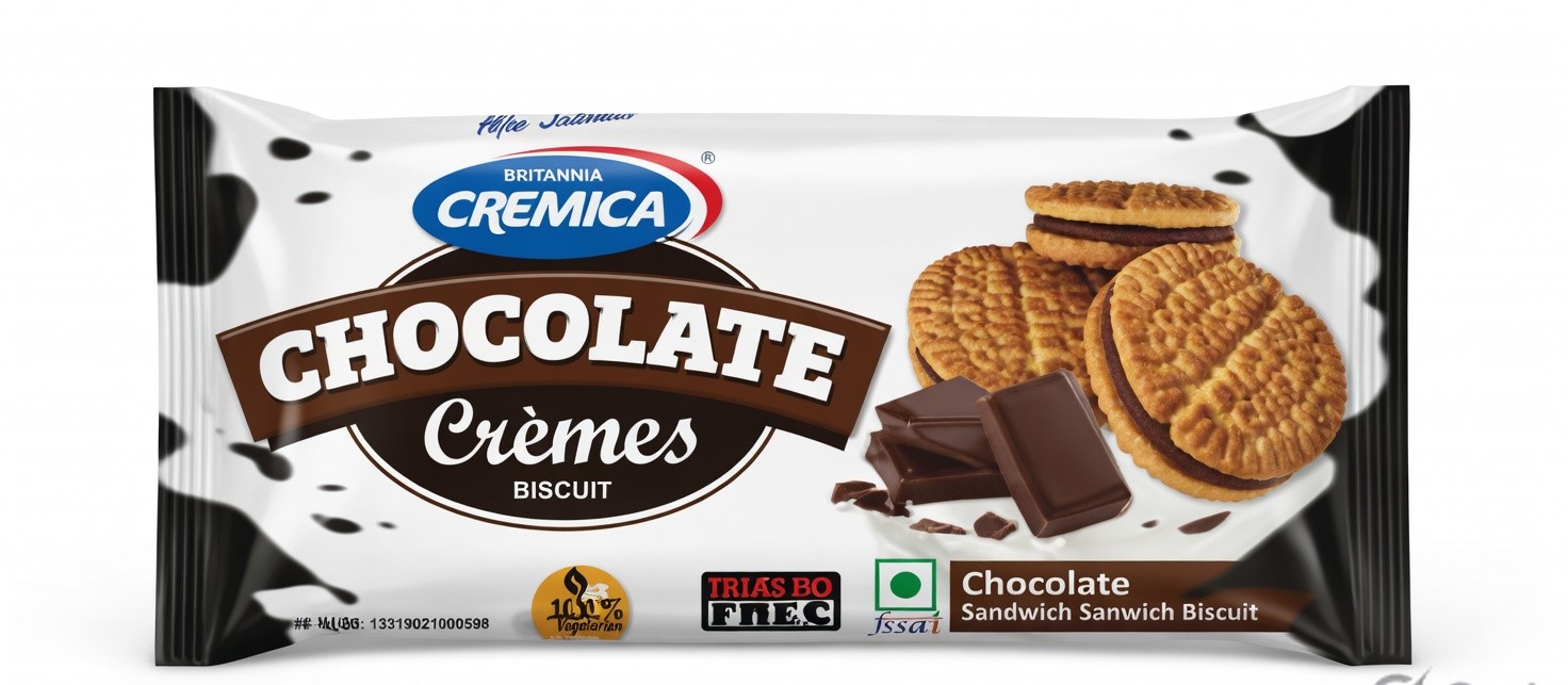 Cremica Chocolate Cream Biscuits 100 g