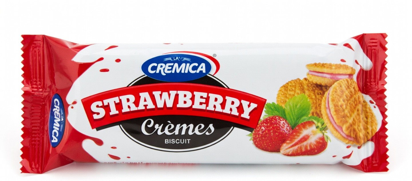 Cremica Strawberry Cremes 120 g