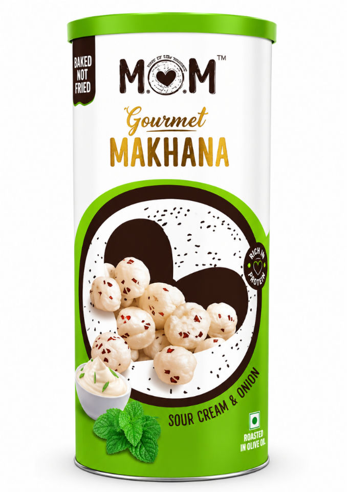 MOM ROASTED MAKHANA SOUR CREAM N ONION 65GM