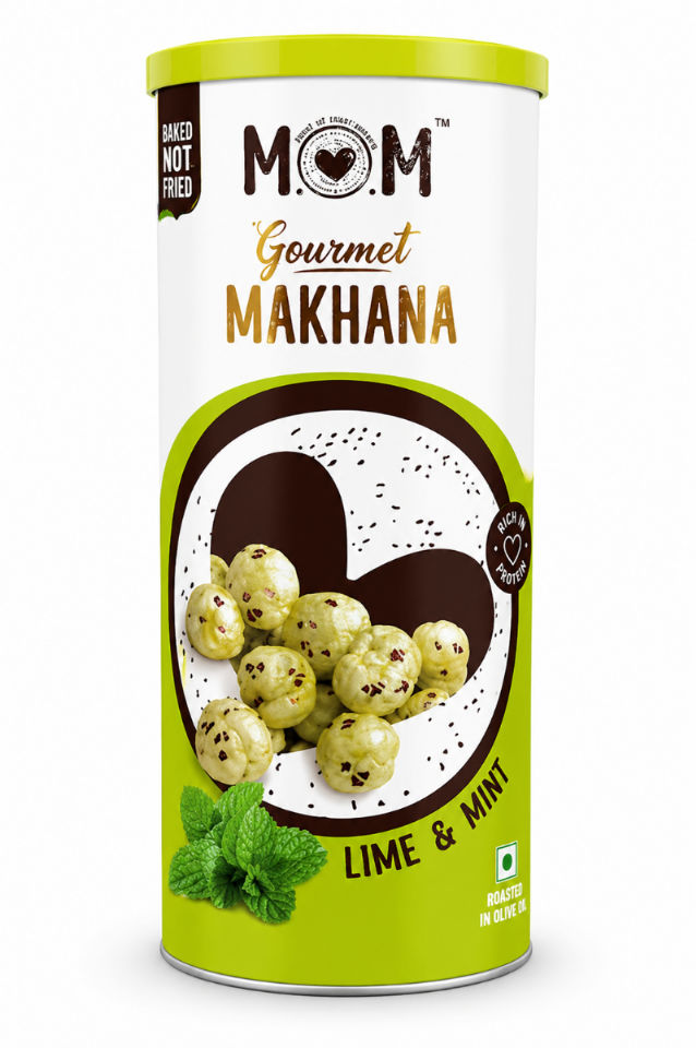 MOM ROASTED MAKHANA LIME & MINT 65M
