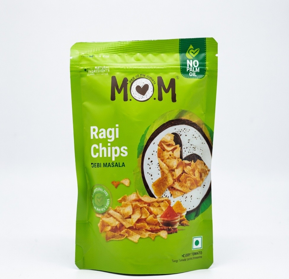 Mom Ragi Chips Desi Masala