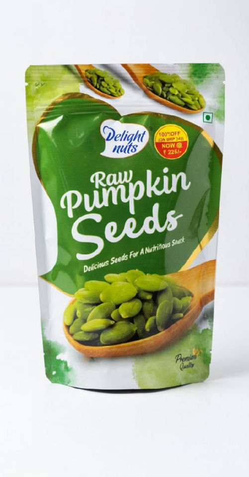 DELIGHT NUTS RAW PUMPKIN SEEDS 200G