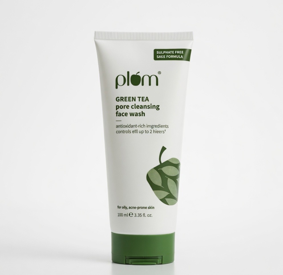 PLAM GREEN TEA PORE CLEANSING FACE WASH 100ML