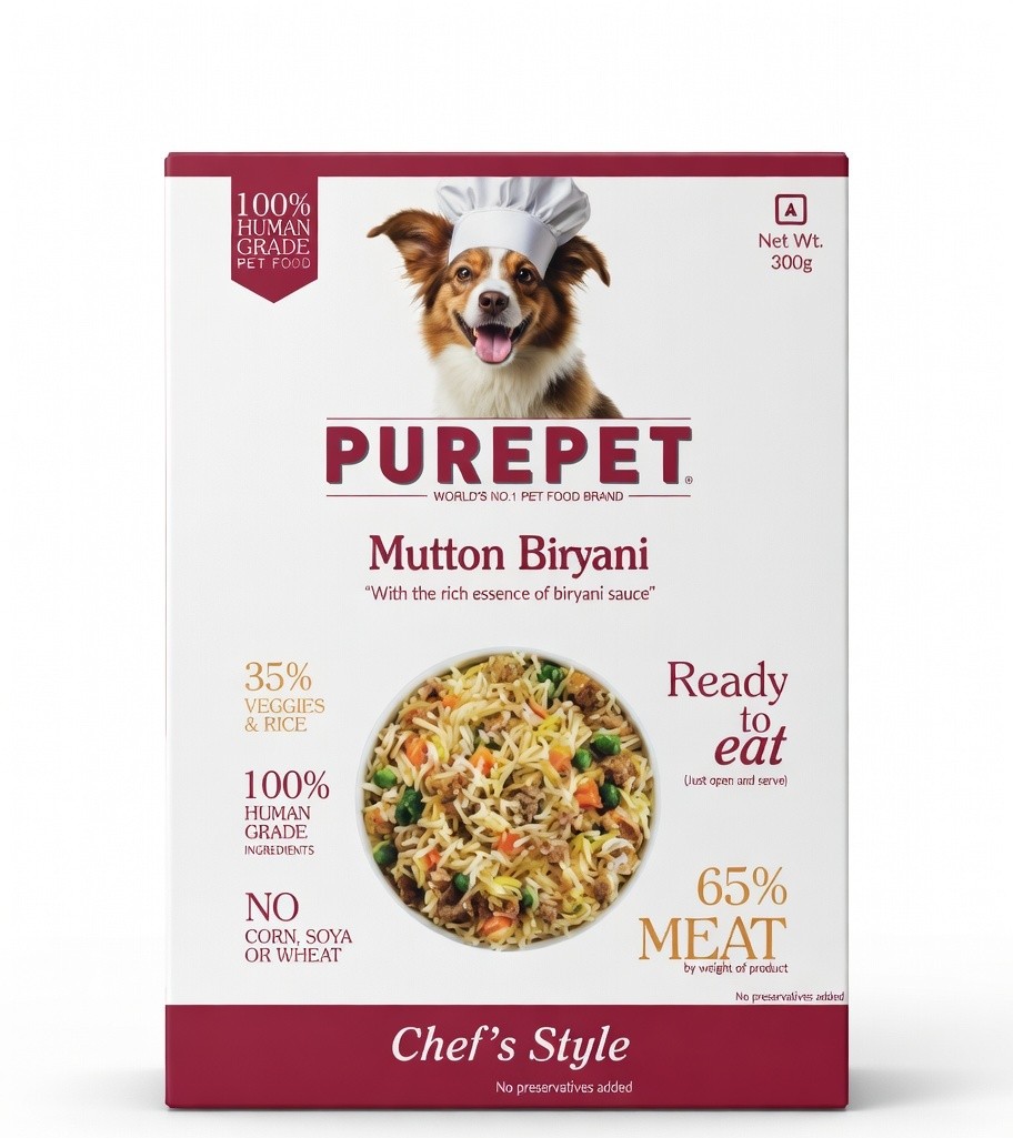 PUREPET MUTTON BIRYANI 300GM